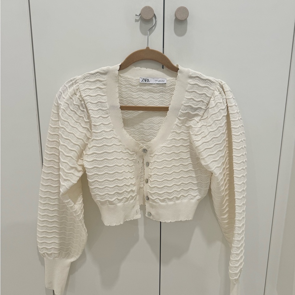 Zara Cream Cardigan